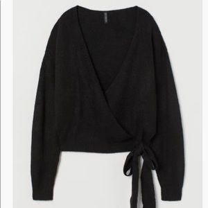 Knit Wrap Front Cardigan - NEW!